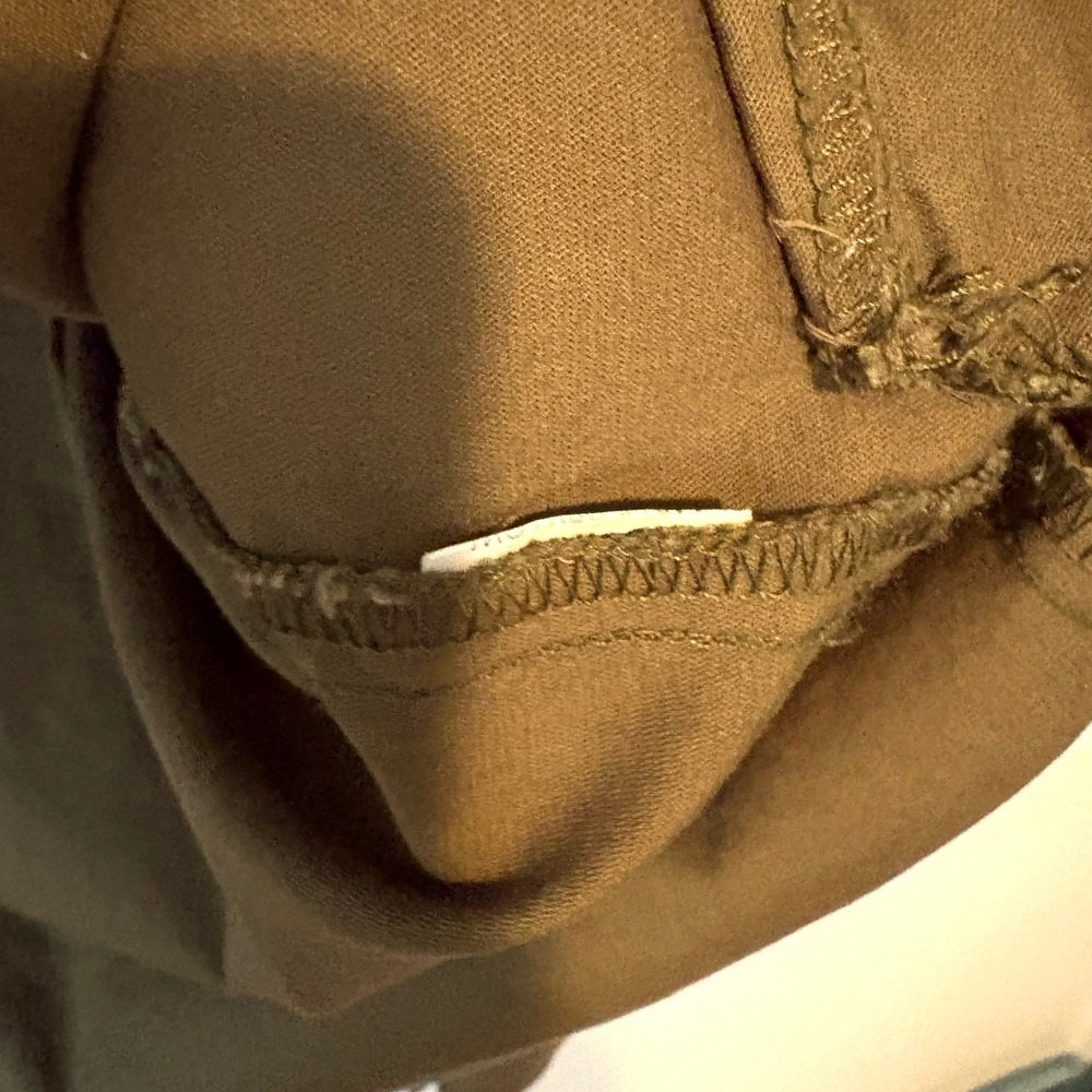 Brandy Melville Olive Cotton Utility Hooded Jacket in Size M - Picture 10 of 11